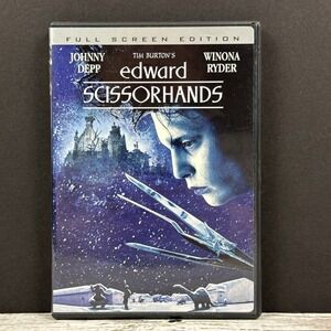 Edward Scissorhands (Full Screen Anniversary Edition) [DVD, 2005] Johnny Depp‎